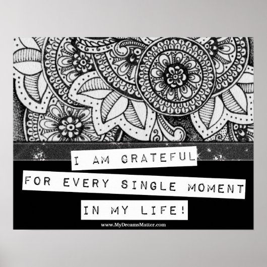 Bedankt voor je verlichting poster (Voorkant)