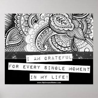 Bedankt voor je verlichting poster