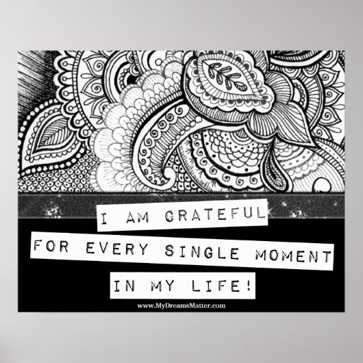 Bedankt voor je verlichting poster (Voorkant)