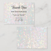 Bedankt voor je visitekaartje (Voorkant / Achterkant)