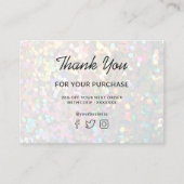 Bedankt voor je visitekaartje (Voorkant)