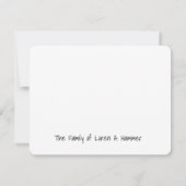 Bedankt voor je vriendelijkheid (Achterkant)