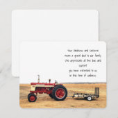 Bedankt voor je vriendelijkheid (Voorkant / Achterkant)