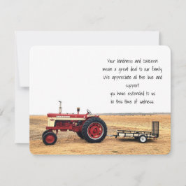 Bedankt voor je vriendelijkheid