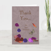 Bedankt... voor je vriendelijkheid bedankkaart (Voorkant)