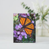 Bedankt voor je vriendelijkheid! Briefkaart (Staand voorkant)