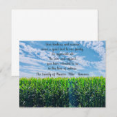 Bedankt voor je vriendelijkheid save the date (Voorkant / Achterkant)