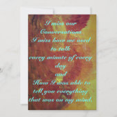 Bedankt voor je vriendschap (Voorkant)