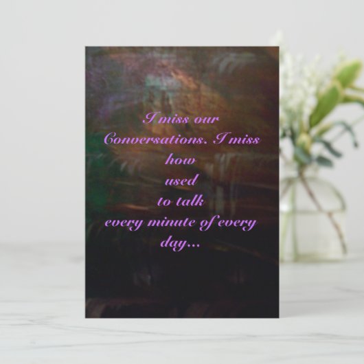 Bedankt voor je vriendschap (Staand voorkant)