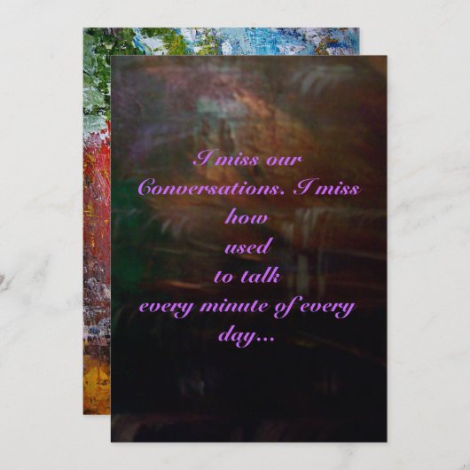 Bedankt voor je vriendschap (Voorkant / Achterkant)