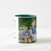 Bedankt voor je vriendschapsfoto Persoonlijk Mok (Midden)