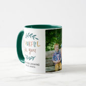 Bedankt voor je vriendschapsfoto Persoonlijk Mok (Voorkant links)