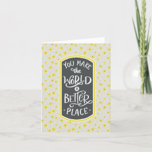 Bedankt voor je waardering