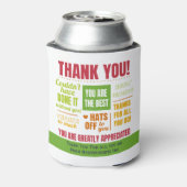 Bedankt voor je waardering blikjeskoeler (Blikje Achterkant)