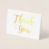 Bedankt voor je waardering folie kaarten (Voorkant)