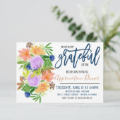 Bedankt voor je waardering kaart (Staand voorkant)