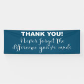 Bedankt voor je waardering spandoek (Horizontaal)