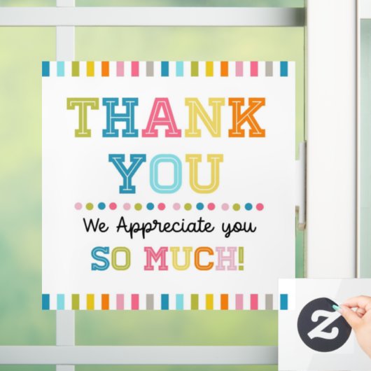 Bedankt voor je waardering van de vierkante sticke raamsticker (Huis)