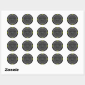 Bedankt voor je zakelijke stickers (Vel)