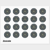 Bedankt voor je zakelijke stickers (Vel)