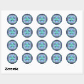 Bedankt voor je zakelijke stickers (Vel)