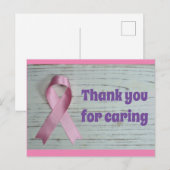 Bedankt voor je zorg briefkaart (Voorkant / Achterkant)