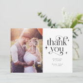 Bedankt voor je zwevende tekstbruiloft (Staand voorkant)