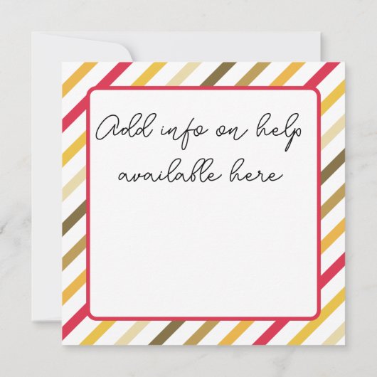 bedankt voor jullie vrijwilligers dank je cadeau (Achterkant)