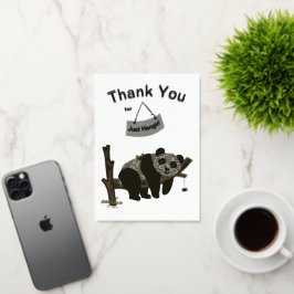 Bedankt voor Just Hangin' Kaart - Adiela Akoo