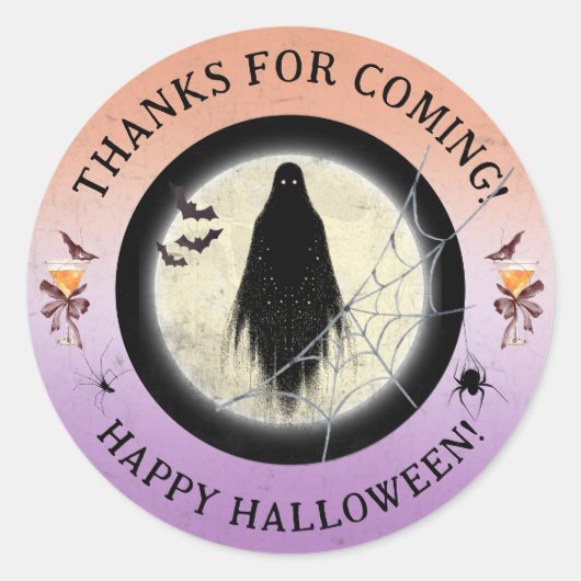 Bedankt voor komende duppies en daiquiris Sticker (Voorkant)