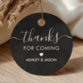 Bedankt voor komende Label bruiloft Hartelijk dank