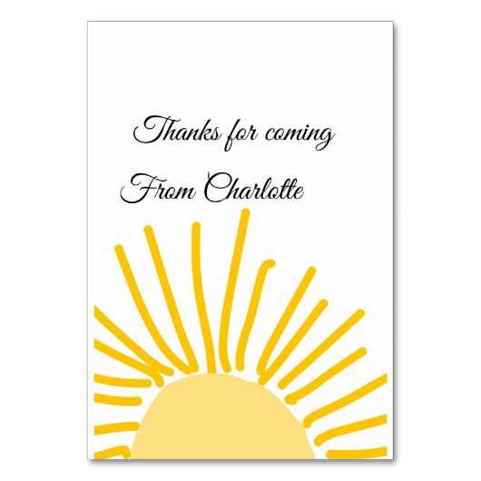 bedankt voor komende Voeg naam toe Tekstbericht Zo (Voorkant)