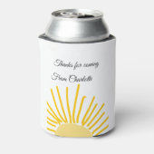 bedankt voor komende Voeg naam toe Tekstbericht Zo Blikjeskoeler (Blikje Achterkant)