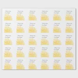 bedankt voor komende Voeg naam toe Tekstbericht Zo Cadeaupapier