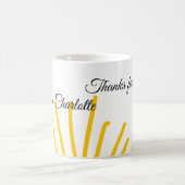 bedankt voor komende Voeg naam toe Tekstbericht Zo Koffiemok (Center)