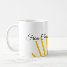 bedankt voor komende Voeg naam toe Tekstbericht Zo Koffiemok