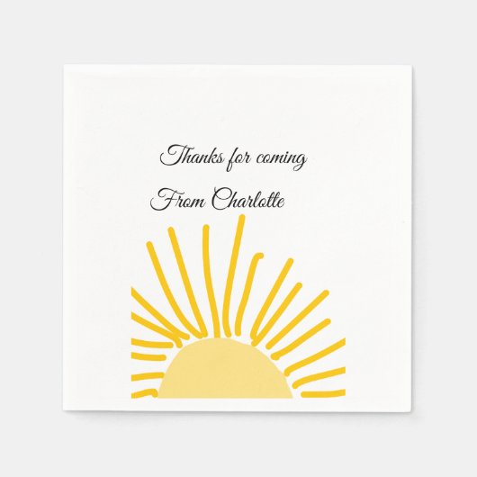 bedankt voor komende Voeg naam toe Tekstbericht Zo Servet (Voorkant)