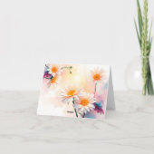 Bedankt voor komst en jouw naam (Achterkant)