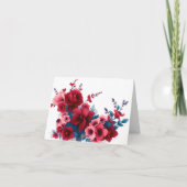 Bedankt voor komst en jouw naam (Achterkant)