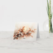 Bedankt voor komst en jouw naam (Achterkant)