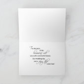 Bedankt voor Limousine Service Huwelijk Stick Figu (Binnen)