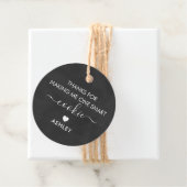 Bedankt voor Making Me One Smart Cookie Chalkboard Bedankjes Labels (In situ)