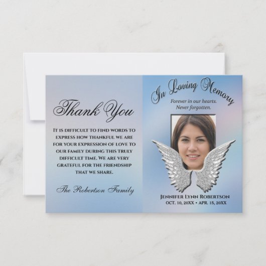 Bedankt voor Memorial Foto Keepomwille (Voorkant)