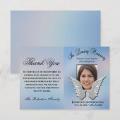 Bedankt voor Memorial Foto Keepomwille (Voorkant / Achterkant)