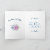 Bedankt voor mijn bruidsmeisje vetplanten (Binnen)