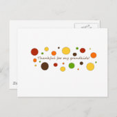 Bedankt voor mijn kleinkinderen briefkaart (Voorkant / Achterkant)