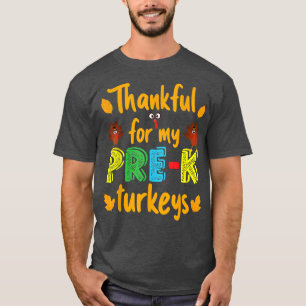 Bedankt voor mijn leerkracht voor de Thanksgiving  T-shirt