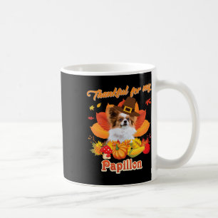 Bedankt voor mijn Papillon Dog Thanksgiving, ik be Koffiemok