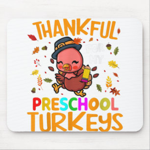 Bedankt voor mijn Thanksgiving-team voor de kleute Muismat