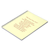 Bedankt voor mijn vriend - laptop notitieboek (Linkerzijde)